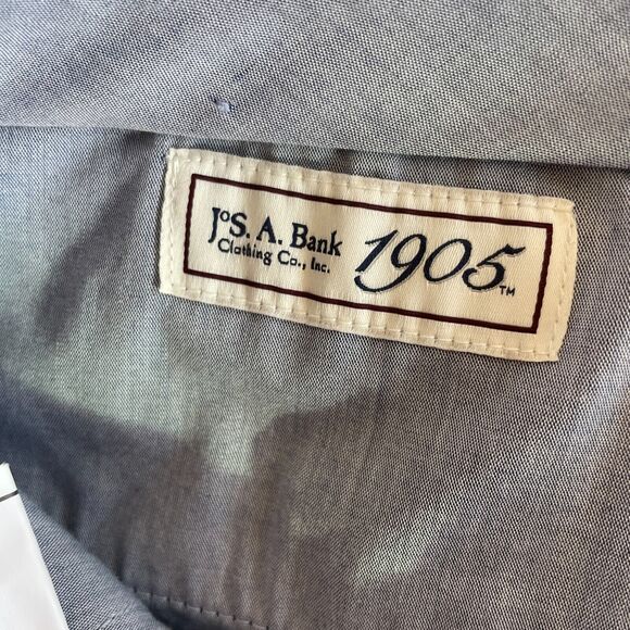 Jos. A. Bank 1905 Pants Men's 38R Blue Wool Blend Flat Front *Read - Picture 5 of 12